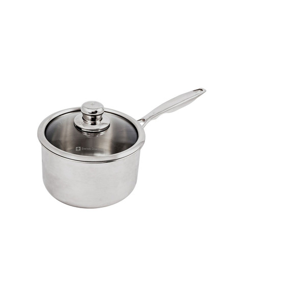 Premium Clad Sauce Pan w/ Lid - 8" , 3.6 QT