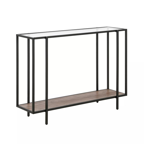 Vireo Accent Table with Shelf, 42" x 12"