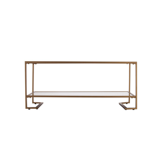 Horn Glass-top Cocktail Table