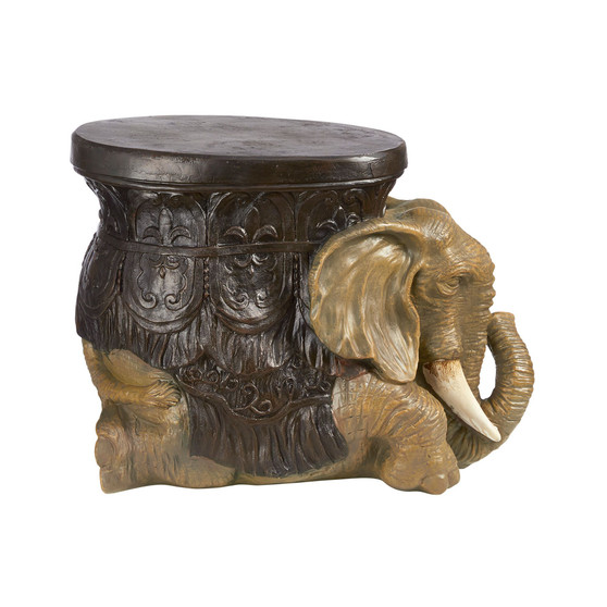 the Sultans Elephant Sculptural Side Table