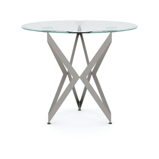 Alta Glass Top End Table