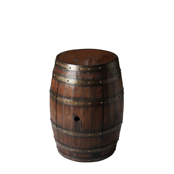 Butler Lovell Rustic Barrel Table
