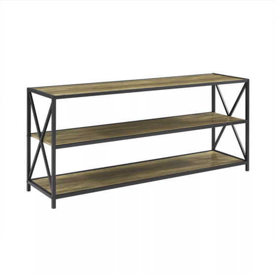 60" Industrial Bookcase