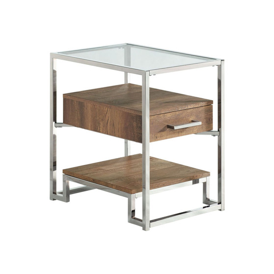Hampton Rectangle Storage Side Chair Table