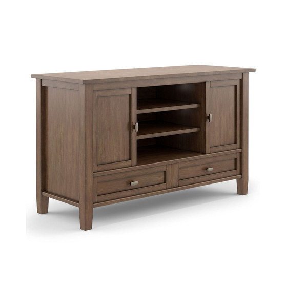 Warm Shaker Solid Wood TV Media Stand