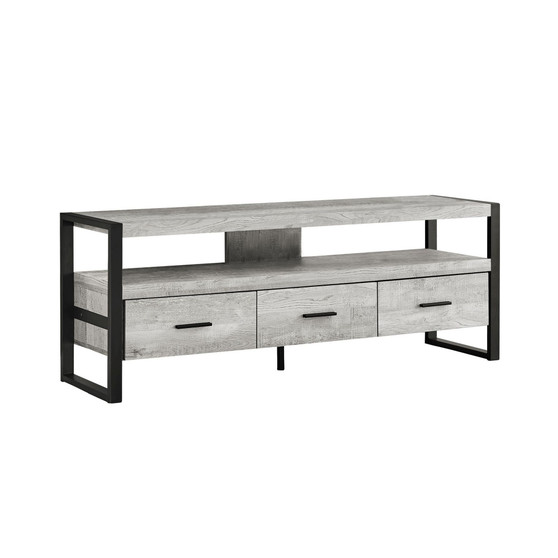 TV Stand - 60" L Reclaimed- 3 Drawers