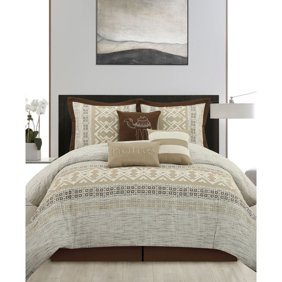 Anaya 7-Piece Comforter Set, Queen