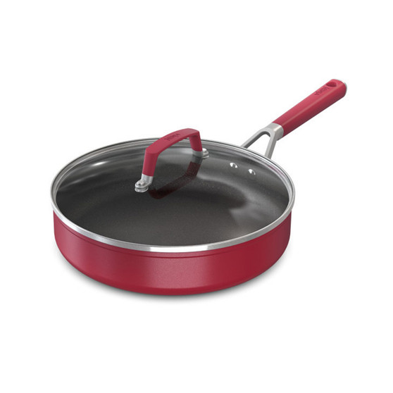 Foodi NeverStick Vivid 3-Quart Saute Pan with Glass Lid
