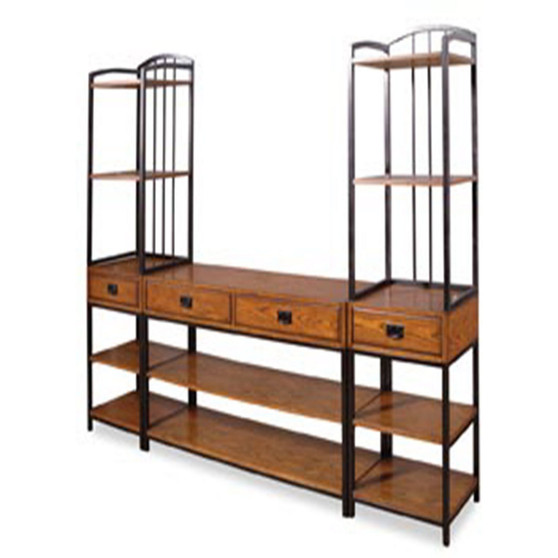 Modern Craftsman 3 Piece Entertainment Center