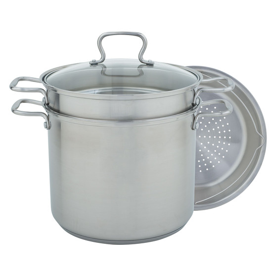 4 Piece Stainless Steel Multi Cooker Set