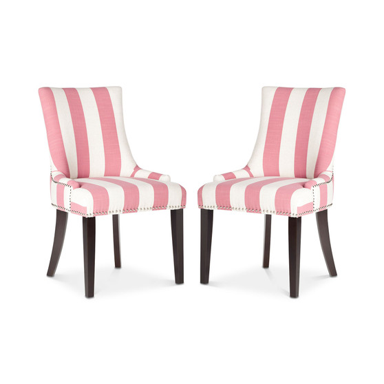 Lester Awning Stripes Dining Chair (Set Of 2)