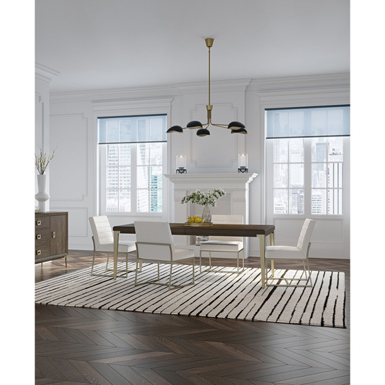 Drew & Jonathan Boulevard Dining 5-Pc Set (Rectangular Table + 4 Side Chairs)