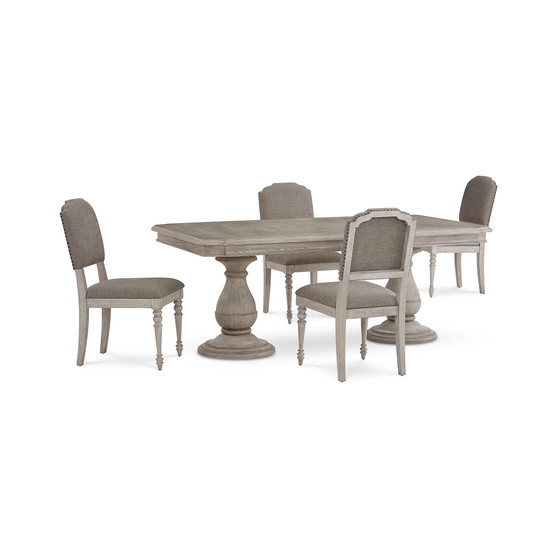 Anniston Dining 5-Pc. Set (Rectangular Table, 4 Side Chairs)