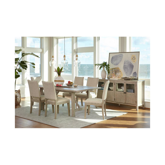 Parker 7-Pc. Dining Set (Table & 6 Side Chairs), Created for Macy's