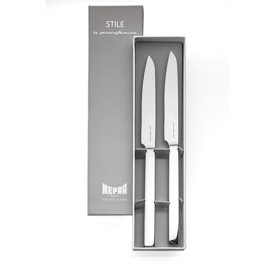Gift Box Steak Knives Flatware Set, Set of 2