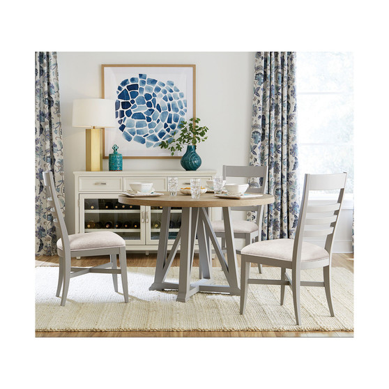 Osborne Dining 5pc Set (Round Table + 4 Side Chairs)