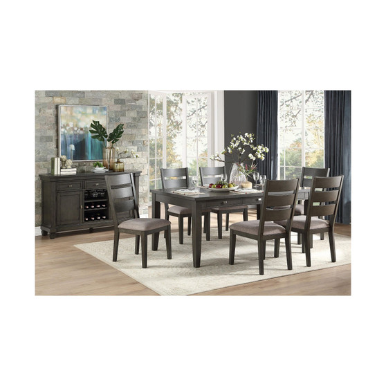 Waite 7pc Dining Set (Rectangular Dining Table & 6 Side Chairs)