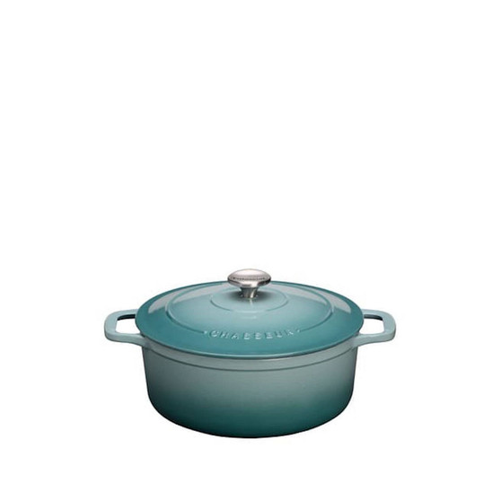 Chasseur Enameled Cast Iron Round Dutch Oven, 4.2 Quart