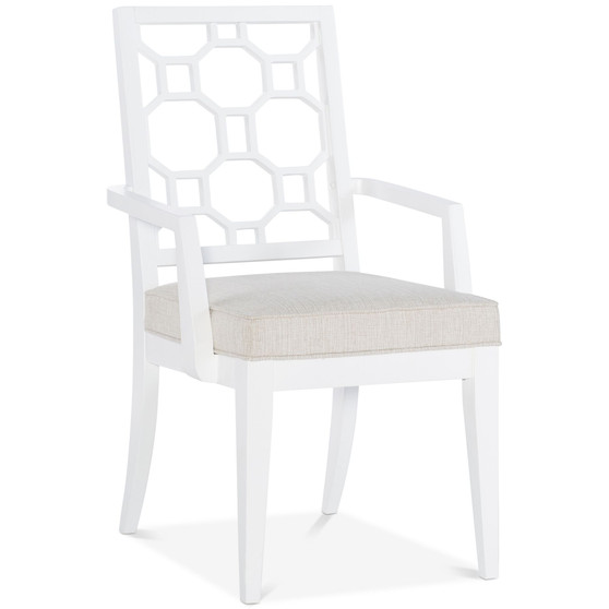 Chelsea Lattice Back Arm Chair