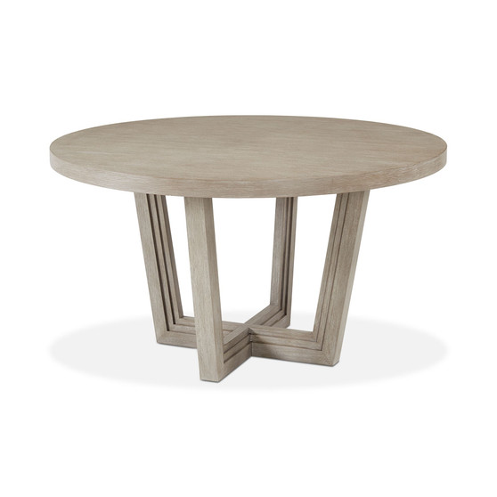 Modern Coastal Round Dining Table