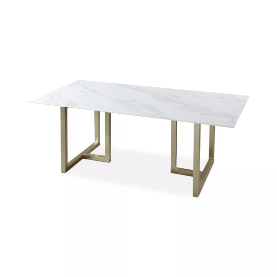 Emila 78" Rectangle Sintered Stone Dining Table, Created for Macy's