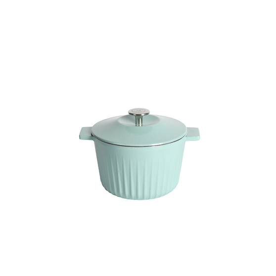 Eastholm Enamel Cast Iron 3 Quart Iron Dutch Oven