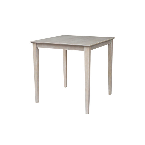 Solid Wood Top Table - Counter Height