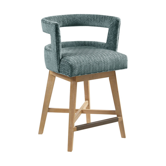 Glenwood 25" Fabric Swivel Counter Stool