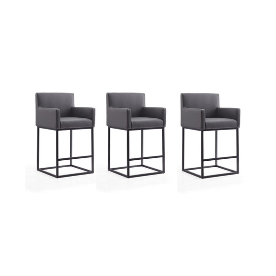 Ambassador Counter Stool, Set of 3