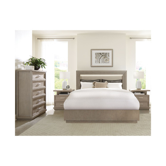 Cascade 3-pc. Bedroom Set (Queen Bed, Chest, Nightstand)