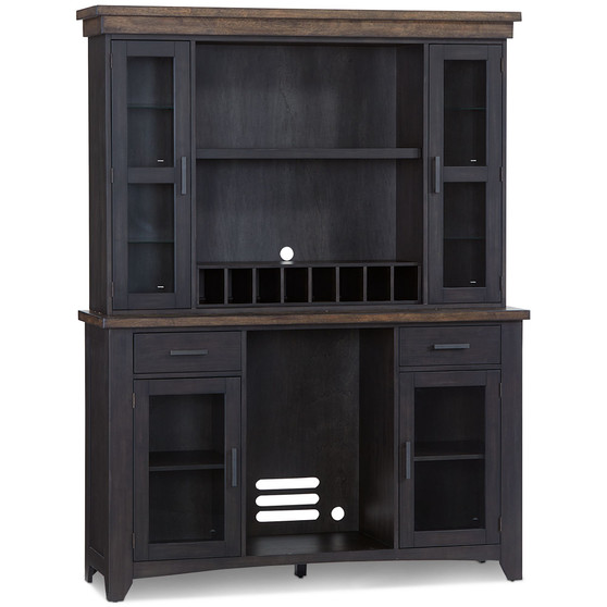 Peighton Back Bar with Hutch