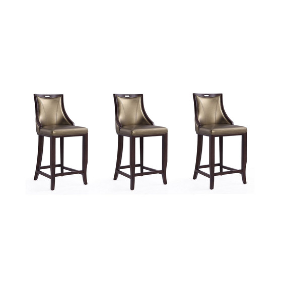Emperor Bar Stool, Set of 3
