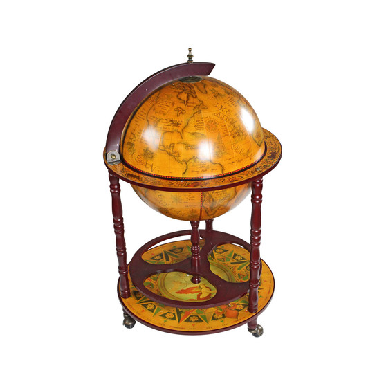 Sixteenth-Century Italian Replica Globe Bar