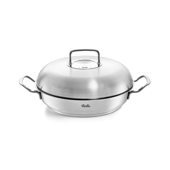 Original-Profi Collection Stainless Steel 3.2 Quart Serving Pan with High Dome Lid