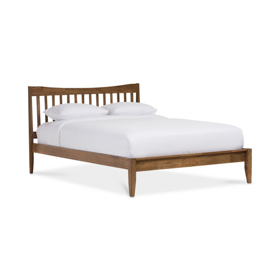 Rydell Modern Queen Slatted Platform Bed