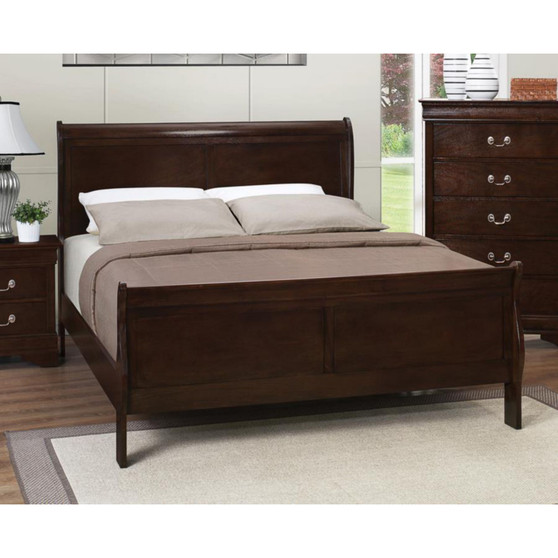 Queensbridge Traditional Full Sleigh Bed
