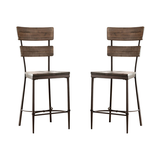 Jennings Non-Swivel Counter Stool, Set Of 2