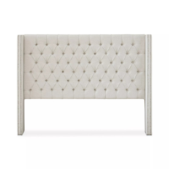 Amelia Fabric Tufted Queen Headboard