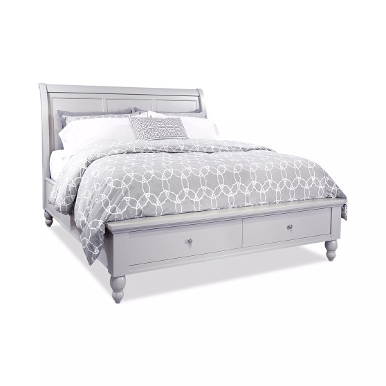 Cambridge Sleigh Storage Cal King Bed