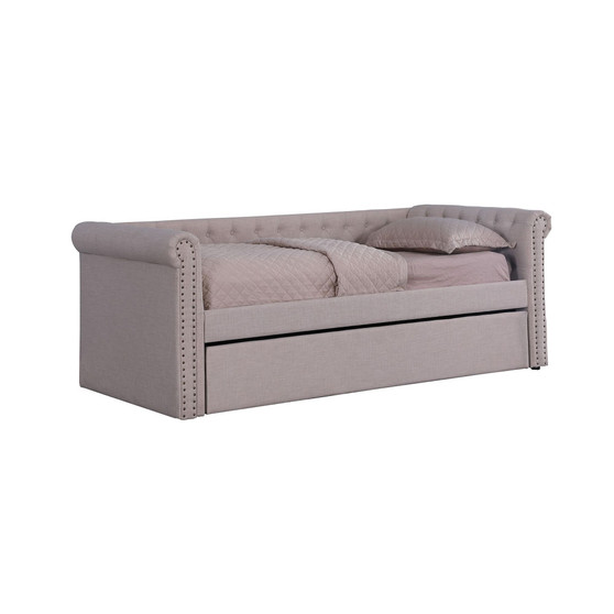 Tufted Daybed with Trundle
