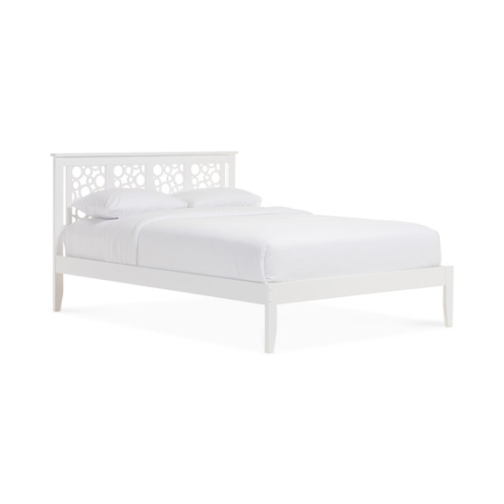 Pensley Modern & Contemporary Geometric Pattern Full Platform Bed