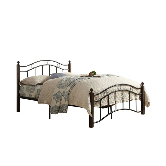 Aurora Metal Platform Bed, Full