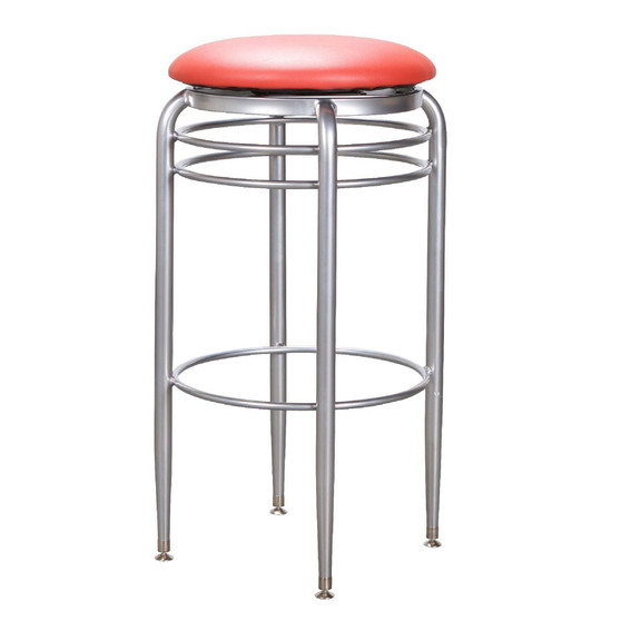 Linon Home Decor Kriskell Backless Swivel Barstool