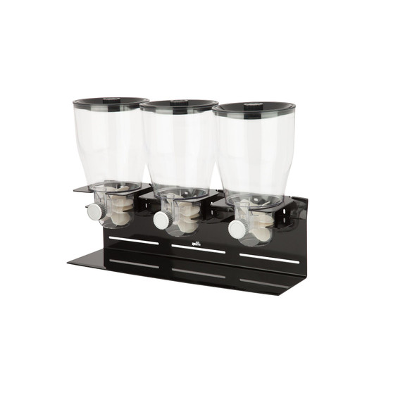 Triple Canister Commercial Cereal Dispenser