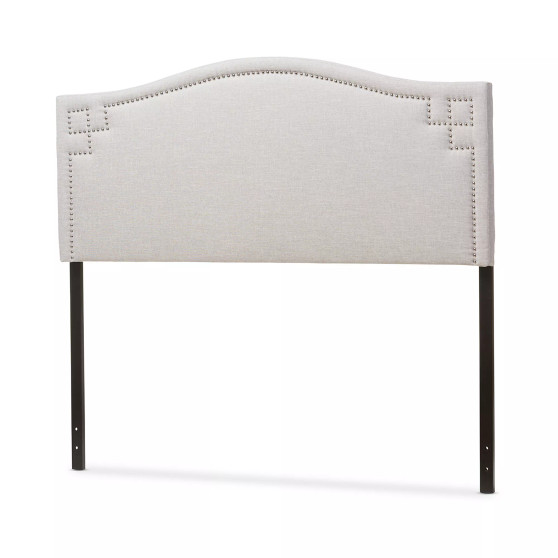 Aubrey Fabric Upholstered Queen Size Headboard