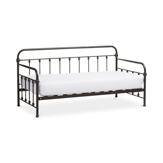 Olsen Black Bronze Finished Metal Daybed