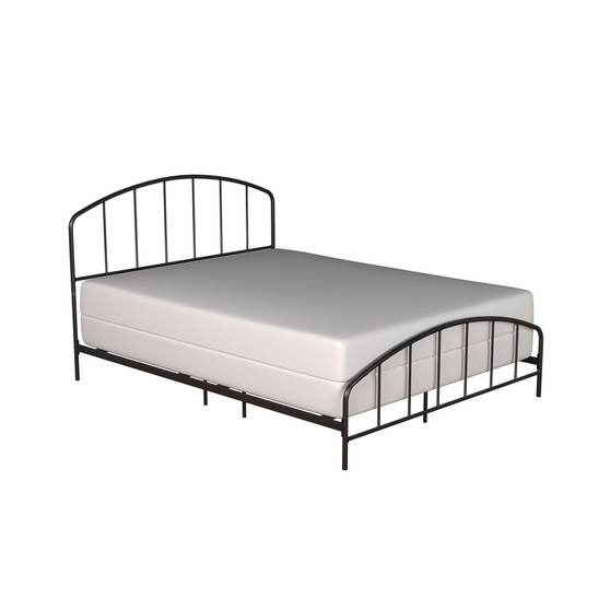 Tolland Arched Spindle Metal Bed, Full