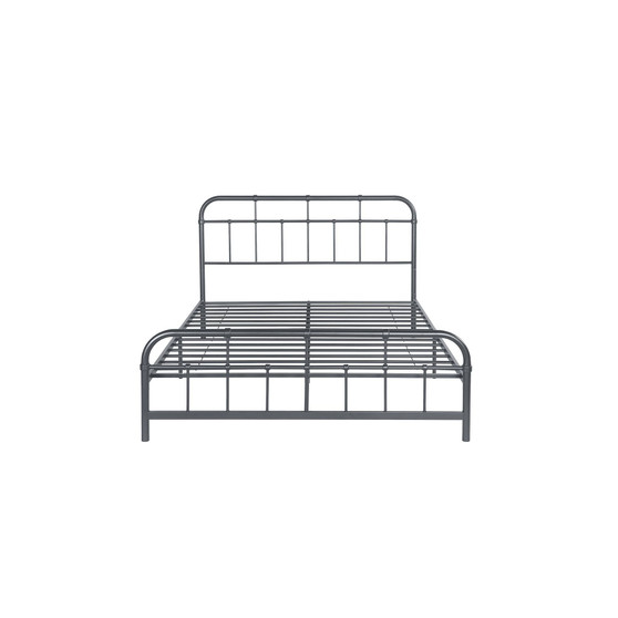 Berthoud Minimal Industrial Queen Bed Frame