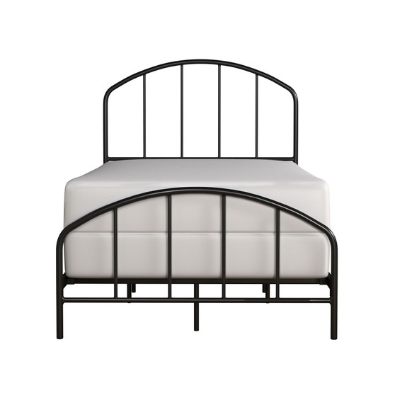 Tolland Arched Spindle Metal Bed, Twin