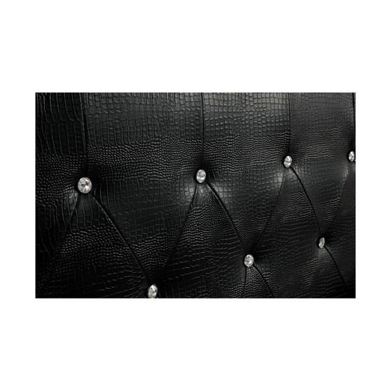 CLOSEOUT Chasidy Twin Faux Leather Headboard